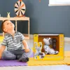 Interaktywny Piesek Zdalnie Sterowany | Robo Pies z Funkcją Programowania | Reaguje na Komendy i Dotyk | Tańczy, Szczeka, Chodzi | Idealny Prezent dla