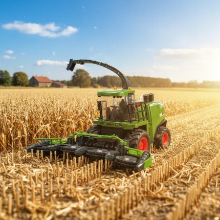 Duży Kombajn RC Zdalnie Sterowany dla Dzieci 1:24 | Efekt Dymu, Światła LED i Pilot | Ruchome Elementy, Realistyczna Zabawa Rolnicza | Traktor Maszyna