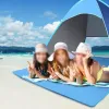 Namiot na plażę ogród XXL Tomshoo Samorozkładający Natychmiastowy UV Niebieski