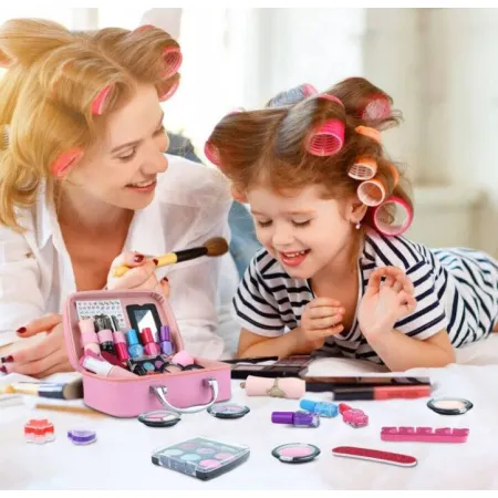 Kuferek z Kosmetykami dla Dziewczynki - Zestaw Beauty dla Małej Księżniczki