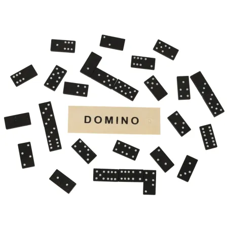 KLASYCZNE DOMINO DREWNIANE W PUDEŁKU TRADYCYJNE SUPER PREZENT