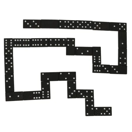 KLASYCZNE DOMINO DREWNIANE W PUDEŁKU TRADYCYJNE SUPER PREZENT